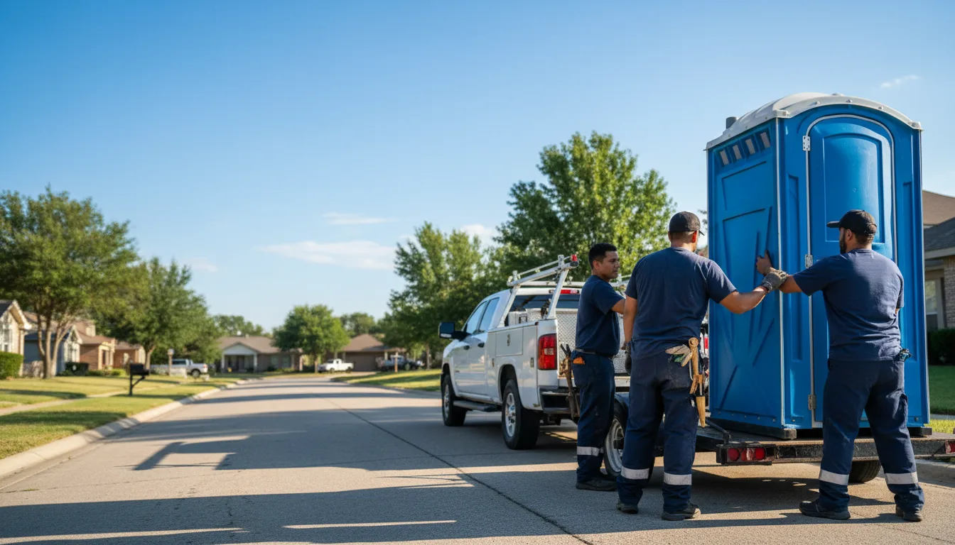 Portable Toilet Rental in Moravia, IA near me